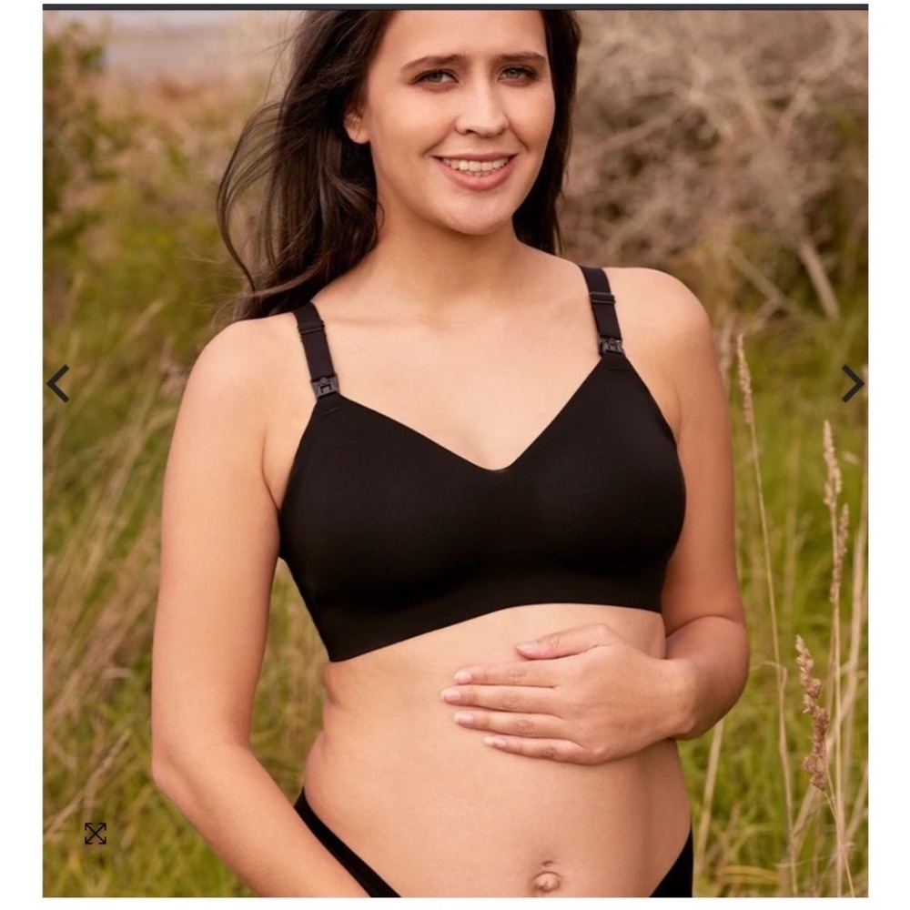 Momcozy SMOOTH - Ultra Soft & Omni Maternity Nursing Bra Large NWT